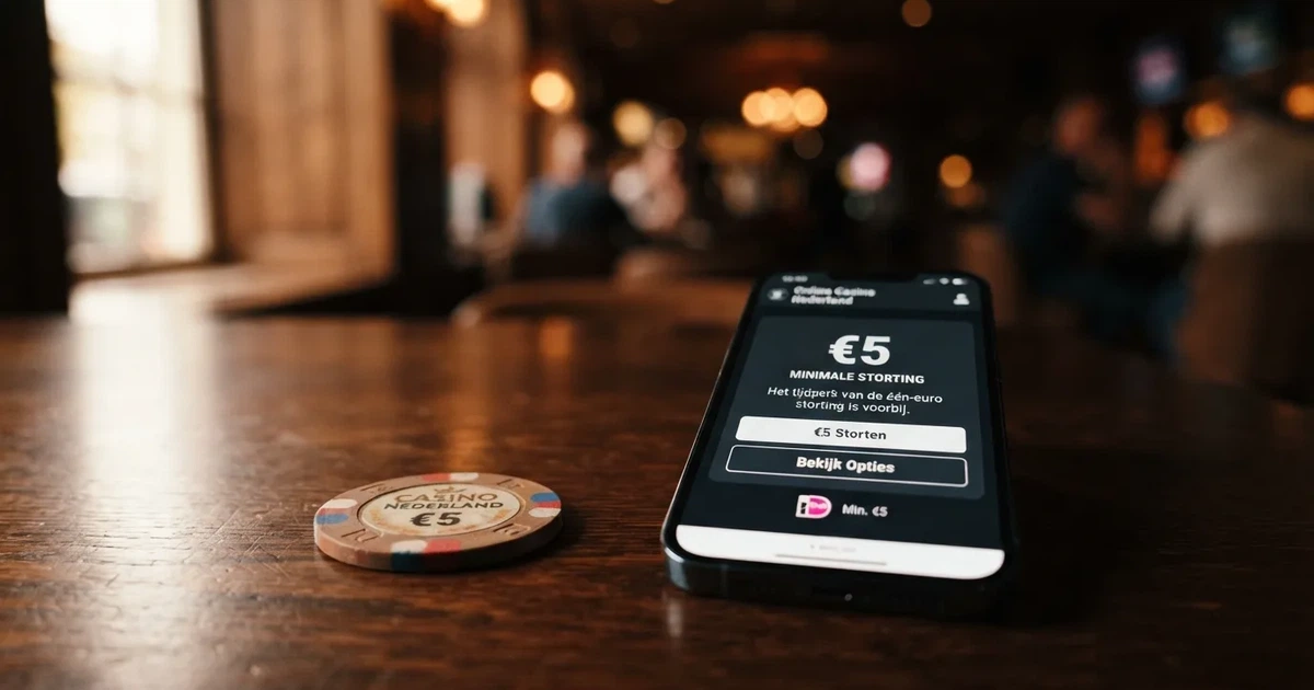 Casino minimale storting 1 euro NL — wat €1 in 2026 werkelijk oplevert