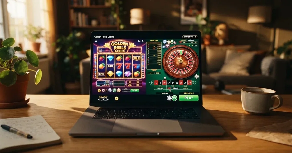 Een scherm vol gratis casinospellen die direct in de browser te spelen zijn