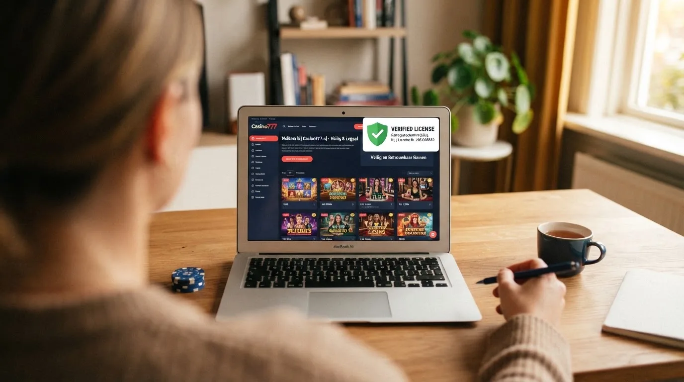 Een vergelijkingstabel met tien Ksa-vergunde casino's, hun licentienummers en welkomstbonussen.