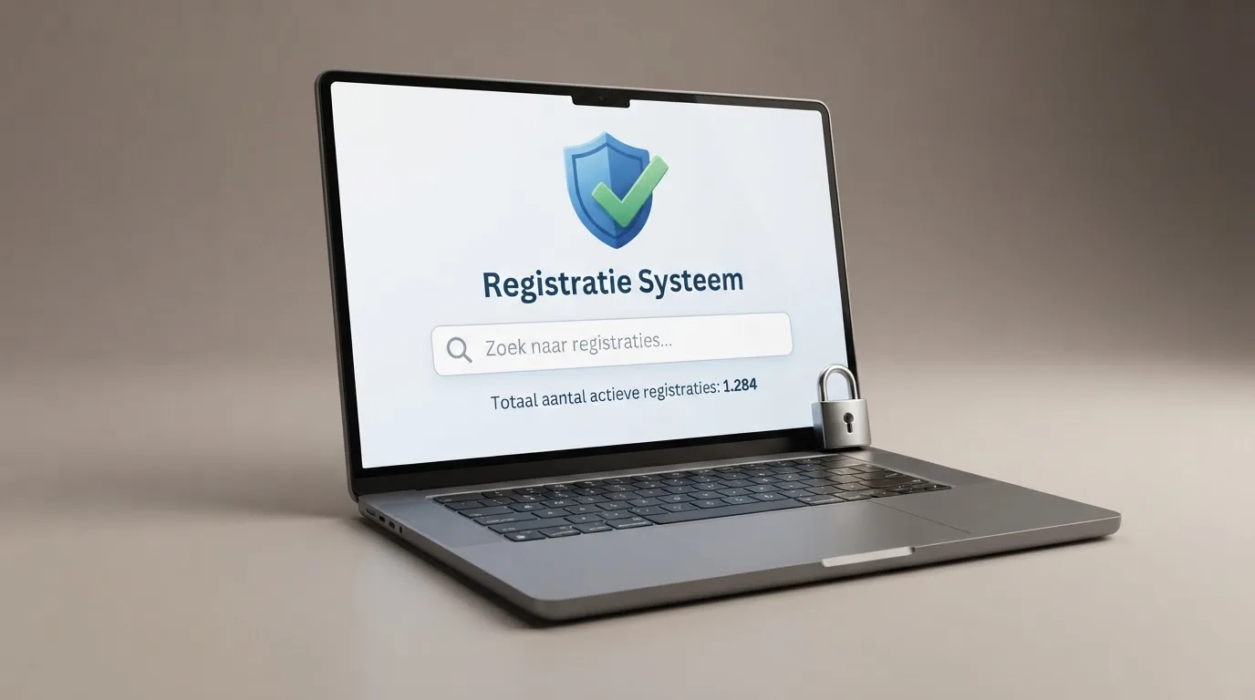 De website van de Kansspelautoriteit met het vergunningenregister